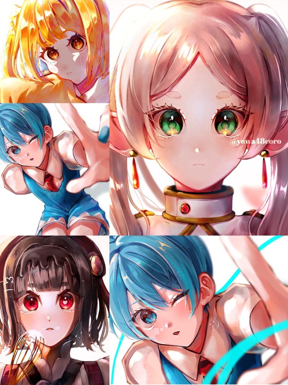 活動者様必見！商用利用無料！理想のイラスト描きます 精細を詳しく伺い依頼者様の希望に全力でお答えします！！ イメージ3