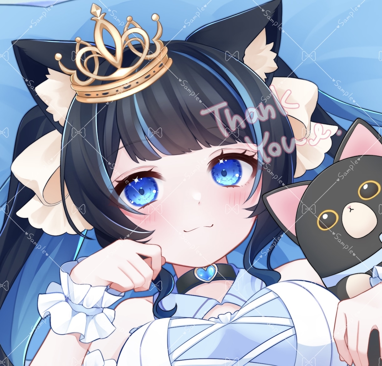 商用利用込み☆1枚絵･アイコン等お描きします 配信用/グッズ/ゲームなど！目を惹くイラストに仕上げます！ イメージ3