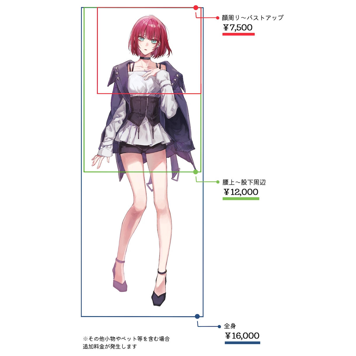 あなたの魅力的なキャラクター描きます 高クオリティな品質でお届けします！ イメージ3