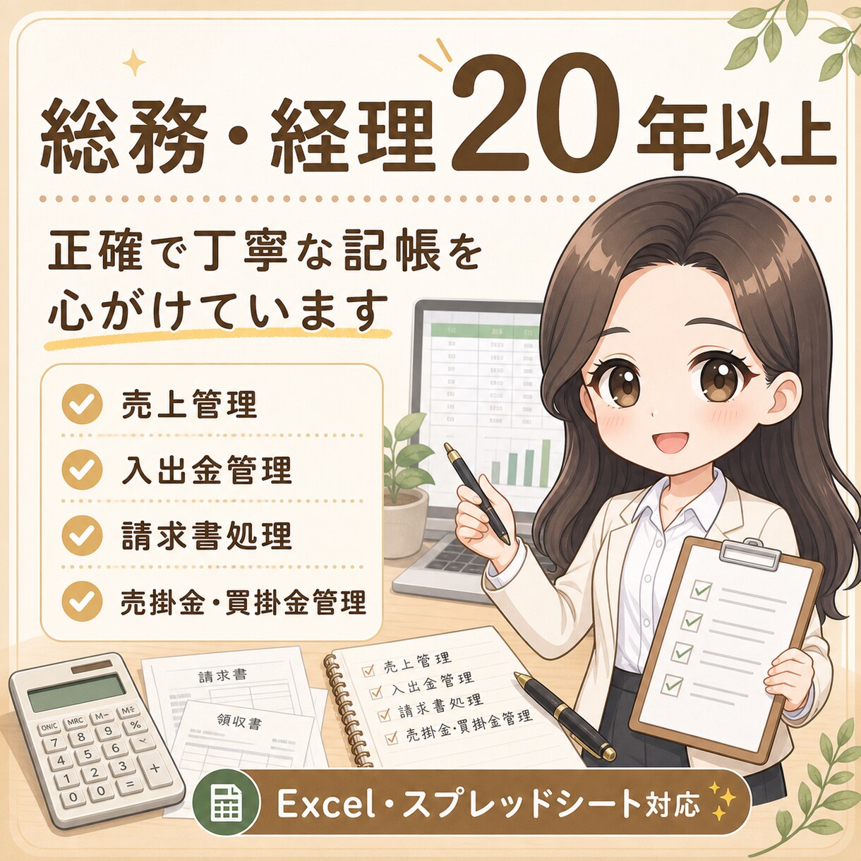 せどり・物販の大量明細を記帳代行します 月1000件規模もOK｜カード明細と仕入の突合まで対応 イメージ2