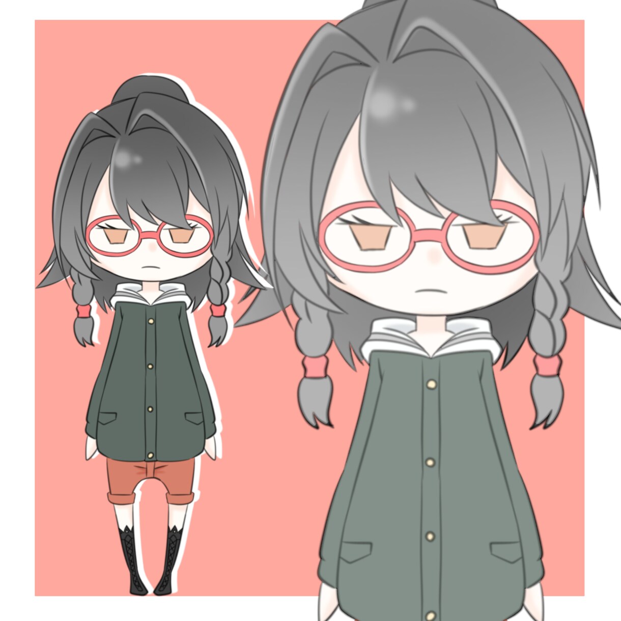 商用可！ミニキャラ作成します アイコンやグッズに！かわいくてちょっと生意気なミニキャラ！ イメージ3
