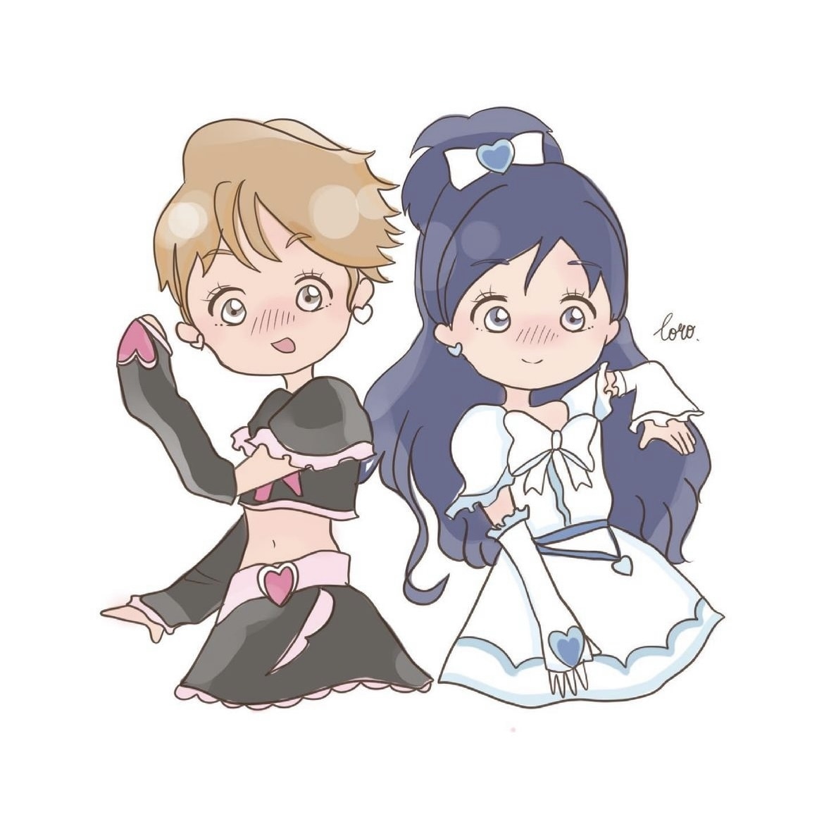 ゆるふわな女の子のイラストお描きます お友達や推しの似顔絵のプレゼントなどいかがですか？ イメージ4