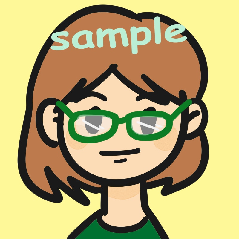 商用可！雰囲気寄せた似顔絵アイコン承ります シンプルなタッチでちゃんと特徴とらえます！ブログにもご利用可 イメージ3