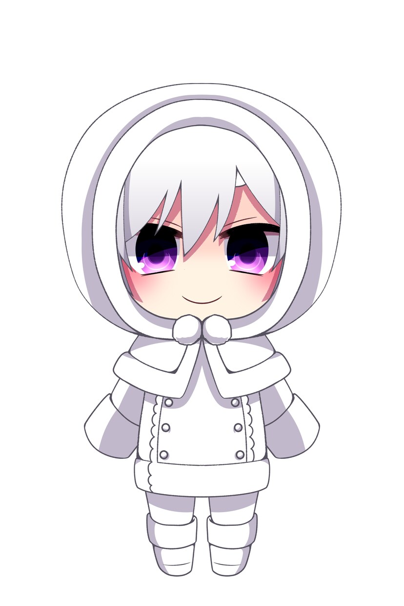 デフォルメ絵柄のパーツ分け立ち絵制作します すでにVTuber活動されている方もOK！ キャラデザ相談可 イメージ4