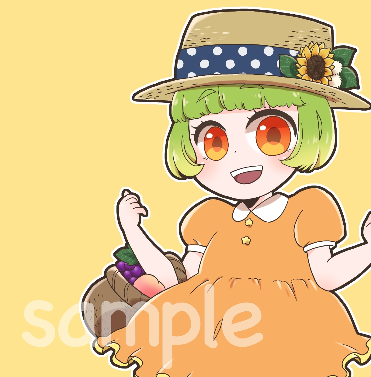 ゆるかわ・ポップなイラスト描きます チラシの挿絵やプレゼント用等にもぜひ！ イメージ1