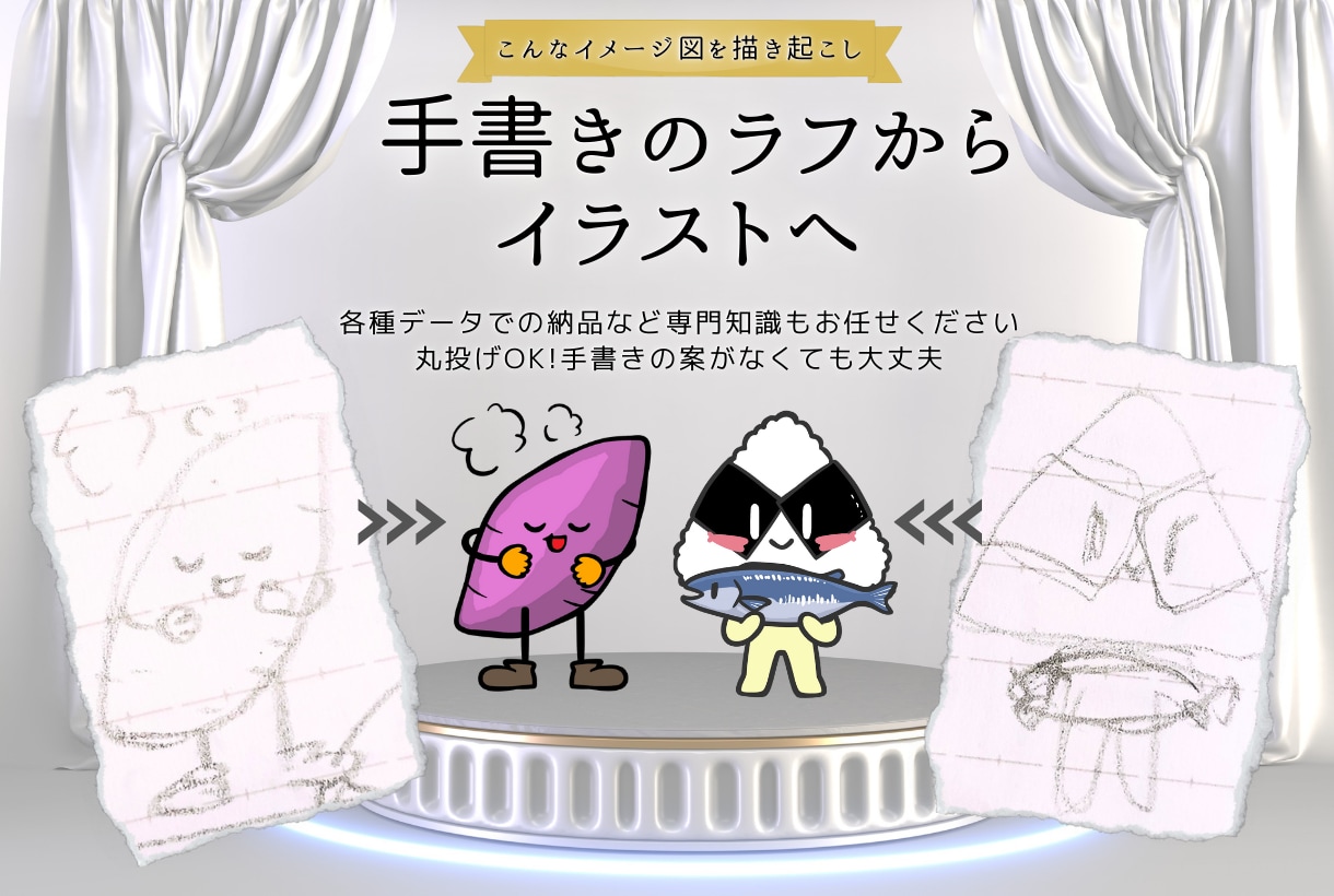 プロのデザイナーがオリジナルのゆるキャラを描きます 丸投げOK商業利用可能なキャラクターで認知度アップしませんか イメージ6