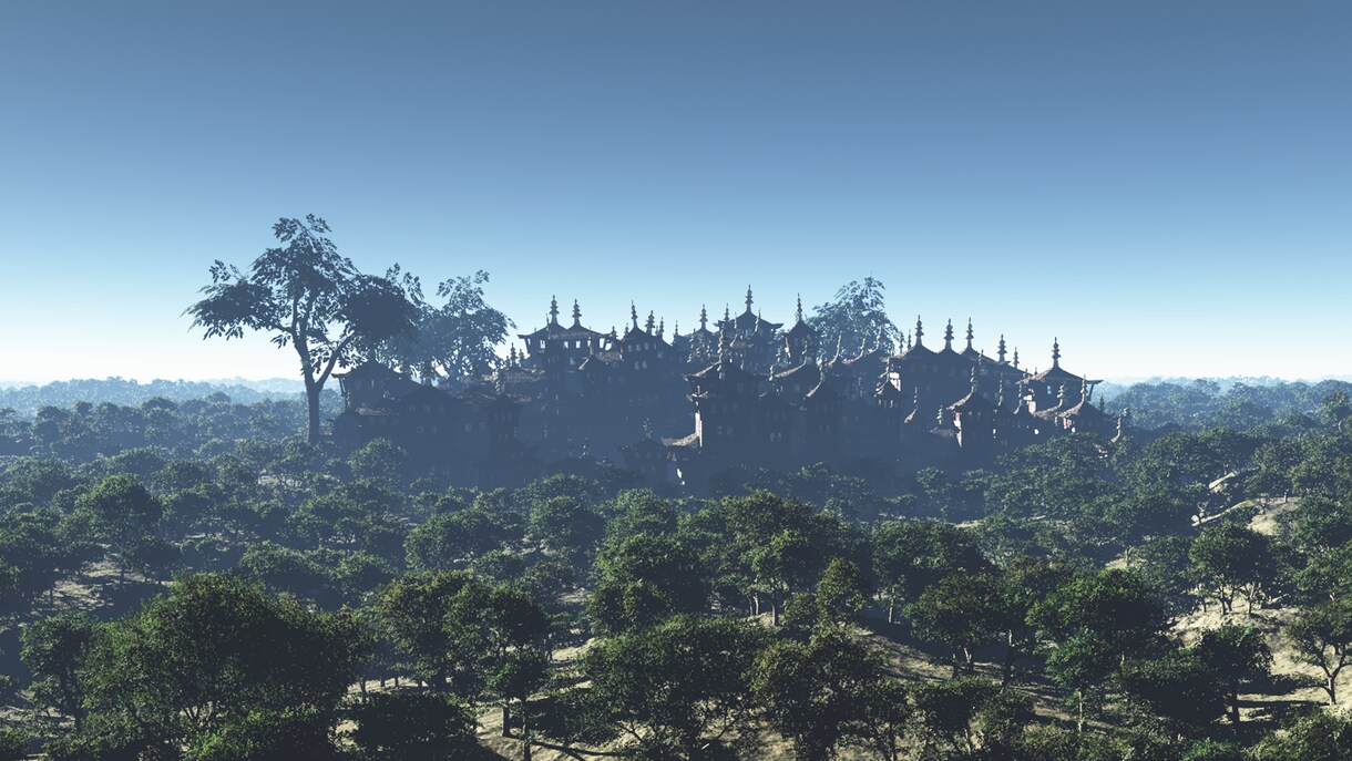 3DCG風景・背景画像制作してます 他にはない、3DCGで空想の中の世界を画像で提供 イメージ3