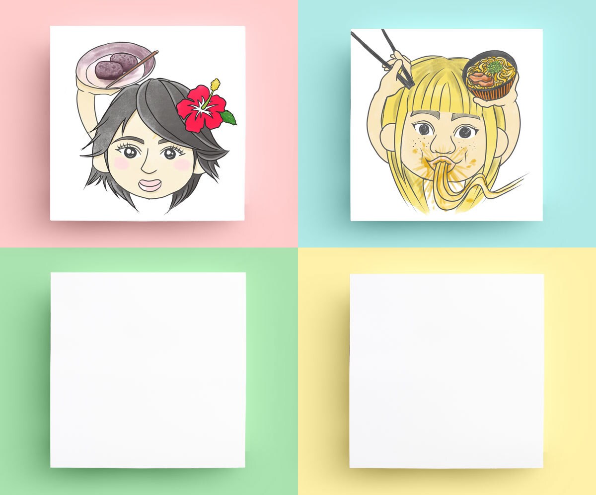 新ジャンル！想像似顔絵描きます あなたの顔、写真を見ずに似顔絵にします！ イメージ8