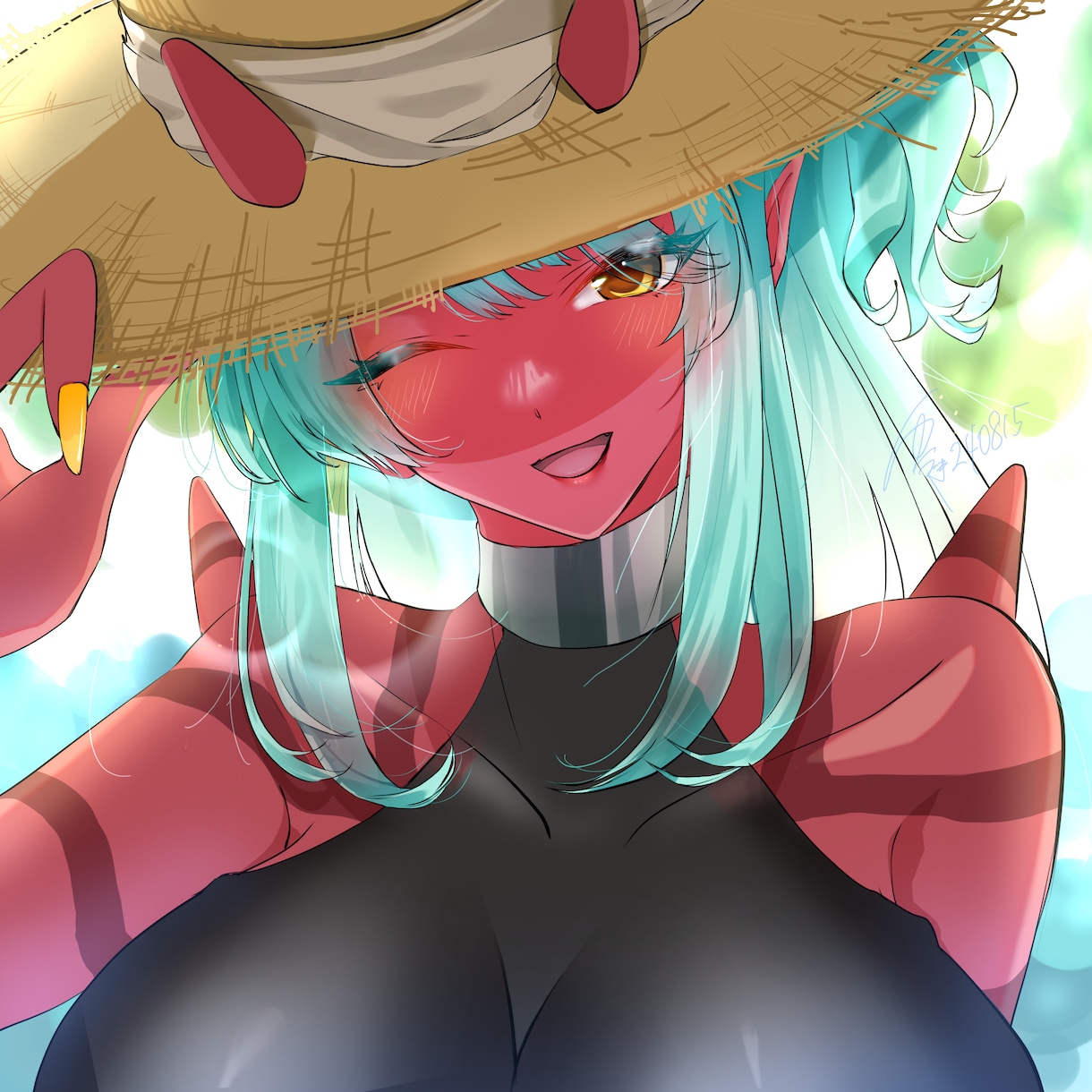 SNS用アイコン/1枚イラスト制作承ります 周りと一味違う大人っぽい雰囲気のアイコンにしてみませんか✨ イメージ7