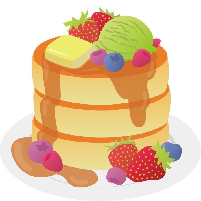 おいしいイラストやロゴ！背景を描きます ※食べ物全く関係なしでも承ってます！(*ˊᵕˋ* ) イメージ1