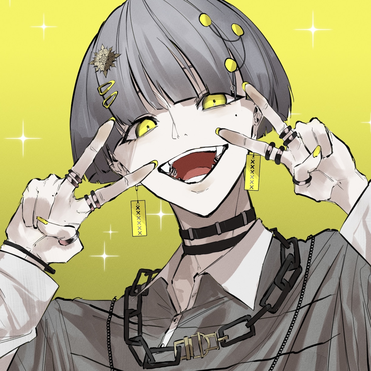 キャラクター、立ち絵、MVイラスト、表紙描きます クールでかっこいいイラストを描きます イメージ5