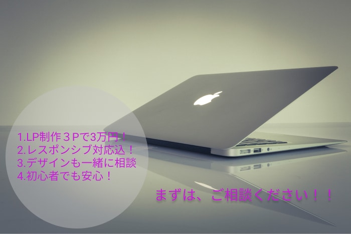LP制作３Pまで3万円で引き受けます デザイン性まで相談に乗るので、気軽にご連絡ください！ イメージ1