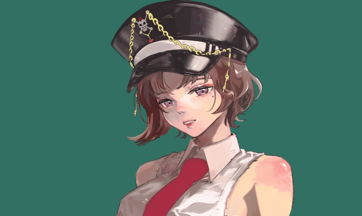 厚塗り風SNSアイコン・一枚絵・立ち絵描きますます 重厚な厚塗り！Vtuber・配信者向けの華やかなイラスト イメージ8