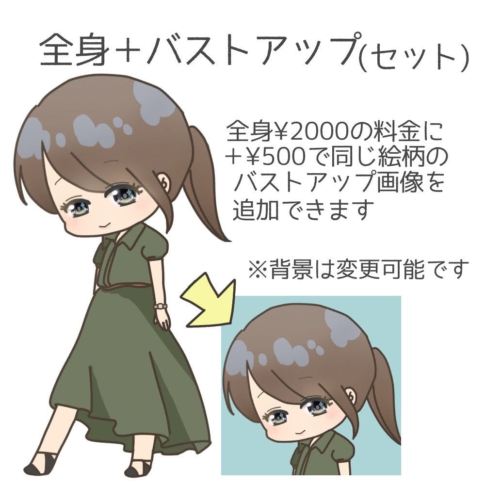 あなただけのオリジナルアイコン描きます キラキラおめめのミニキャラ！SNSやYouTubeにも！ イメージ3
