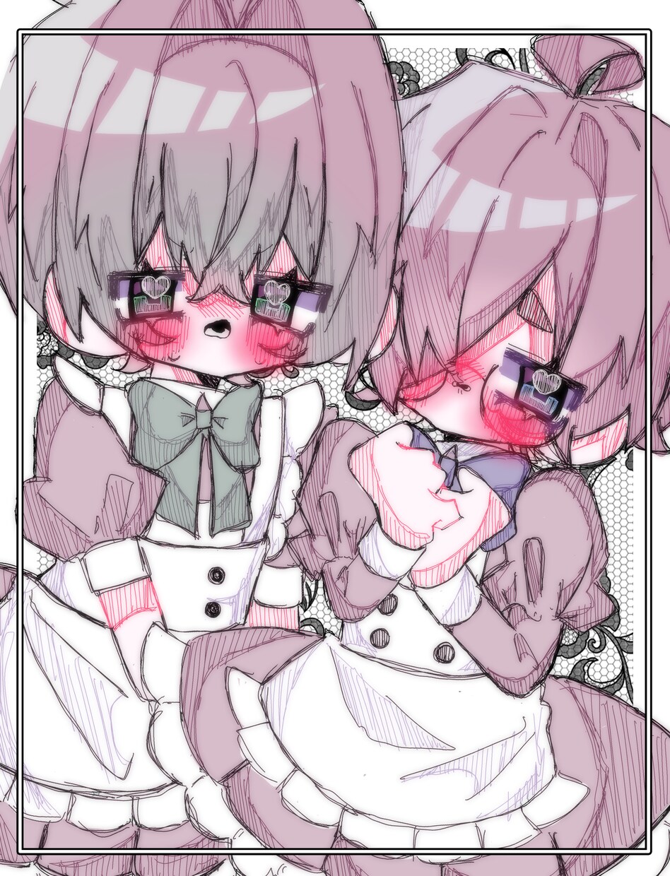可愛いイラストを描きます ピンク雰囲気の可愛いイラストを描きます イメージ1