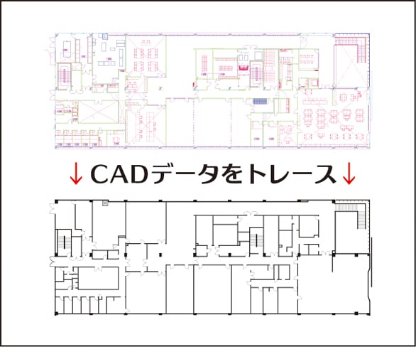 間取図等から様々な施設のフロアマップ制作いたします イラレ作業歴25年の私が迅速に丁寧に対応いたします イメージ4