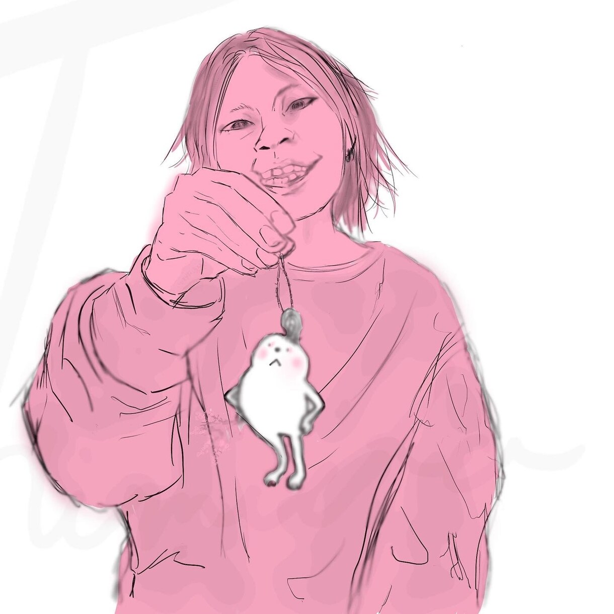 ふしぎな面白みとクセのあるイラストお描きします snsアイコン、ヘッダー、ブログ吹き出し用、挿絵などに。 イメージ3