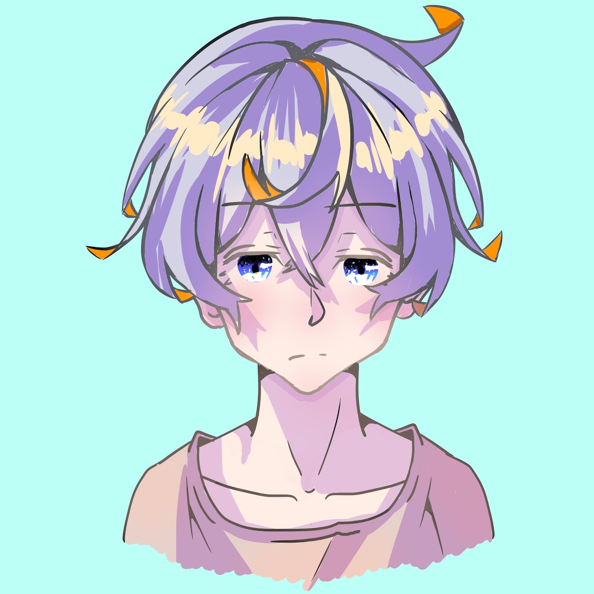 アニメ風【SNS用アイコン】制作いたします 用途に合わせた様々なアイコン用のイラスト制作いたします イメージ1
