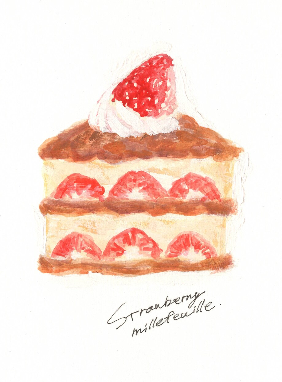 おしゃれに食べ物のイラスト描きます ●メニュー、フリーペーパー、名刺、ブログに！ イメージ3
