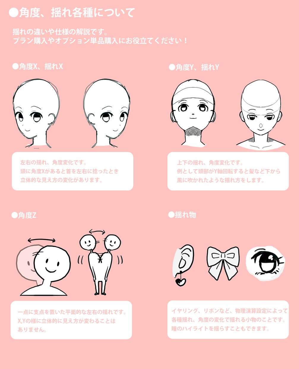 事前準備ゼロ大歓迎！Live2dでモデリングします キャラデザ、イラスト作成、モデリング…全てお任せ下さい！ イメージ3
