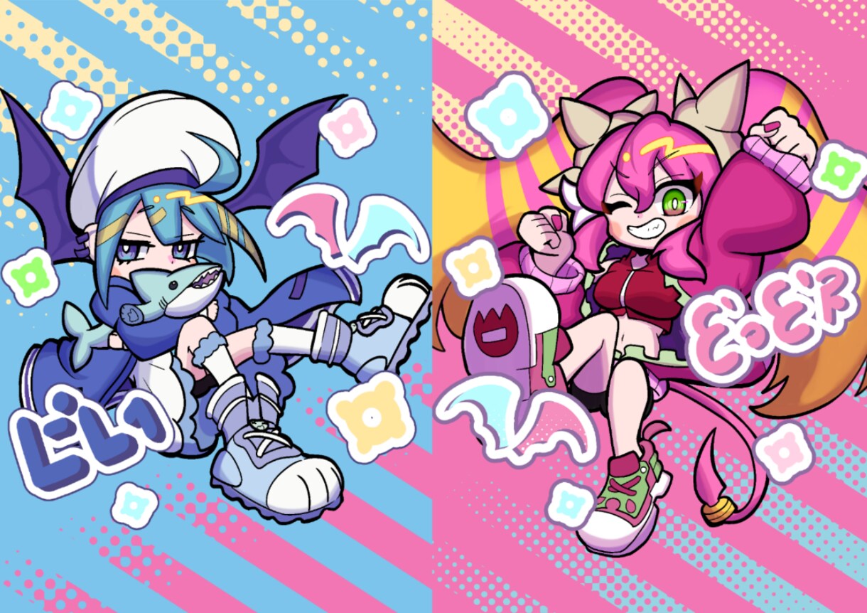 ポップなキャラクター描きます 可愛いさ重視！パッと見で可愛い！ってなるイラスト製作します！ イメージ1