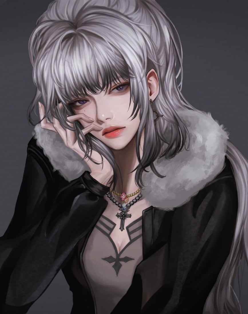キャラクターイラストを描いてあげます 実際と似ていますが美形に変換されたキャラクターを描いています イメージ4