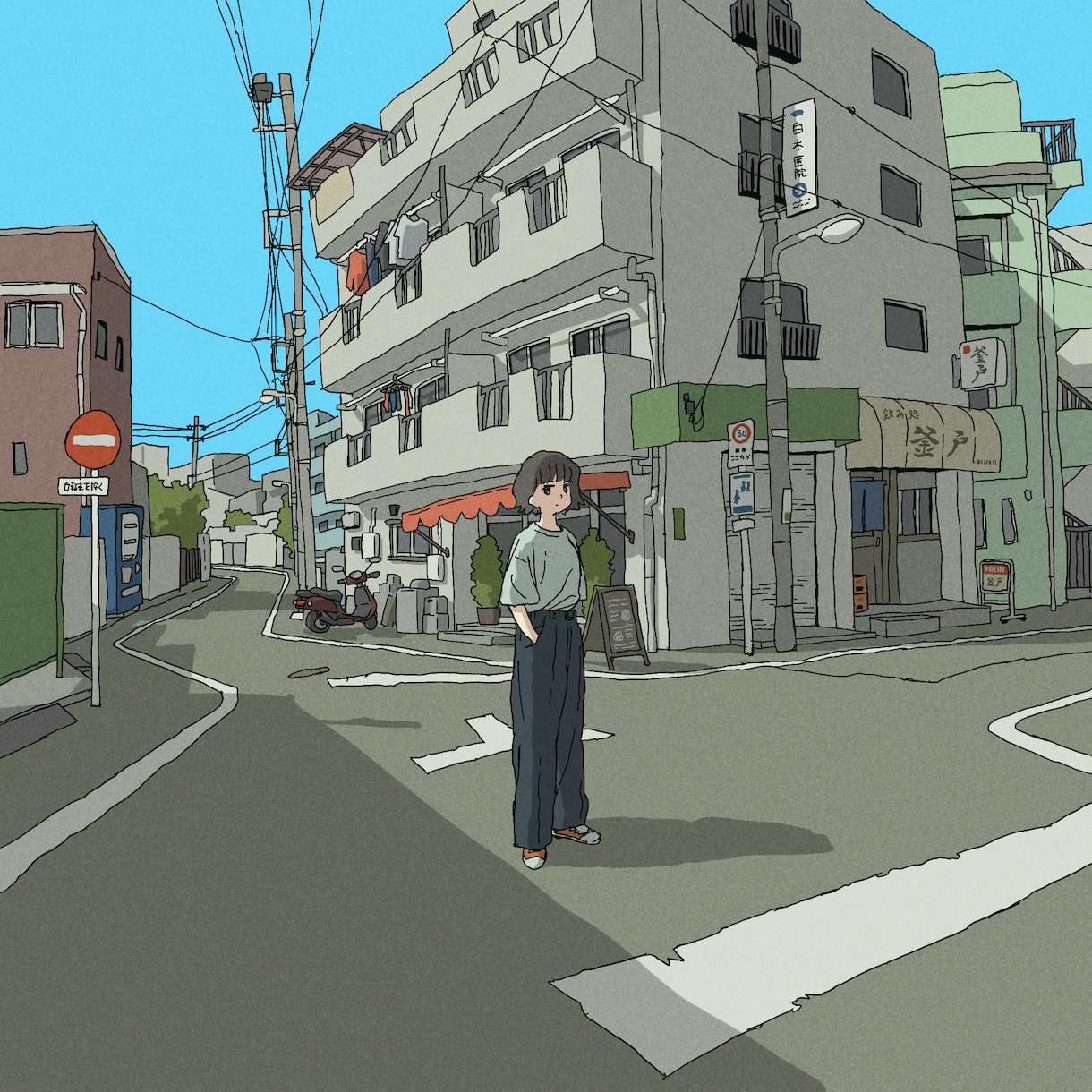 温かくて無機質、どこか儚いイラストを描きます 本の挿画、CDジャケットやKVなど、作品の物語・世界観の表現 イメージ1