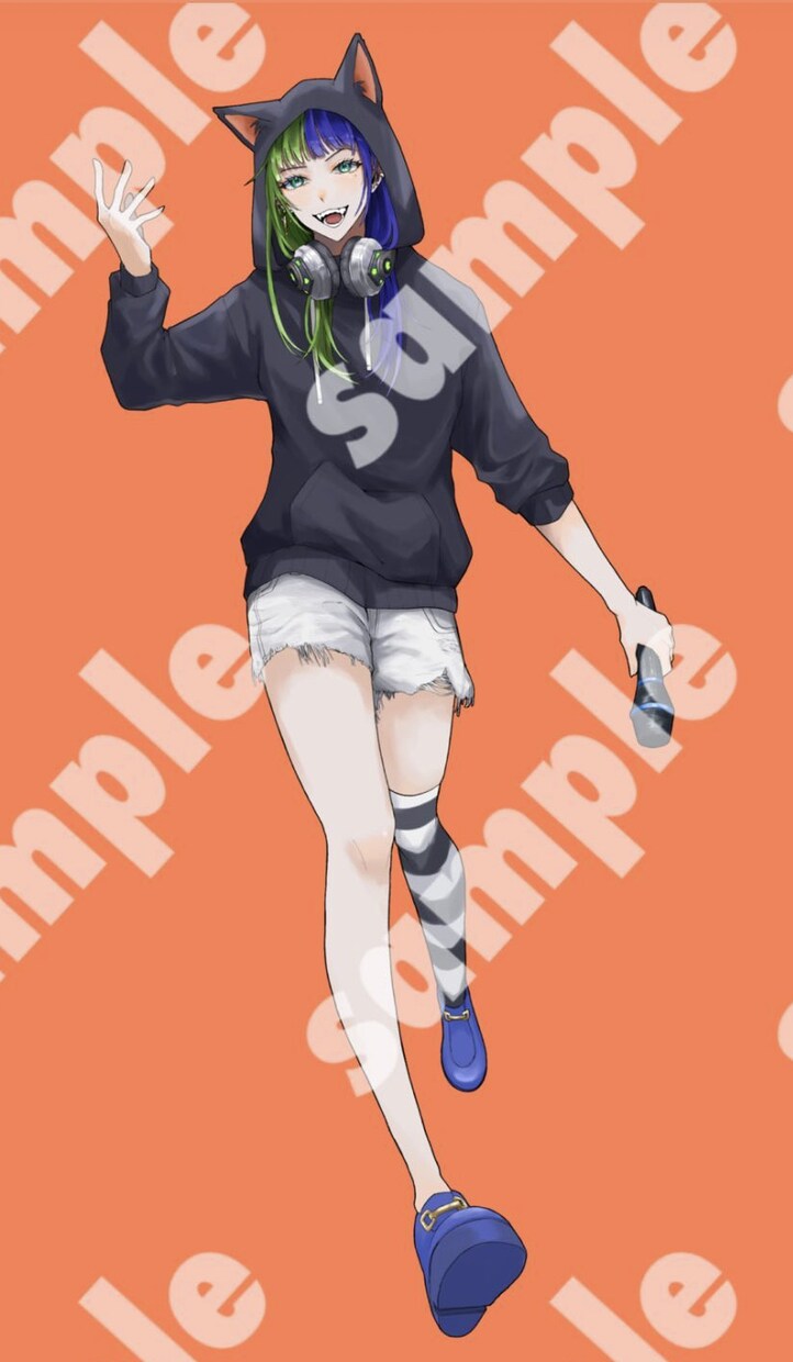全身のイラスト依頼になります かっこかわいい絵柄で、ご要望にお応えします！ イメージ4
