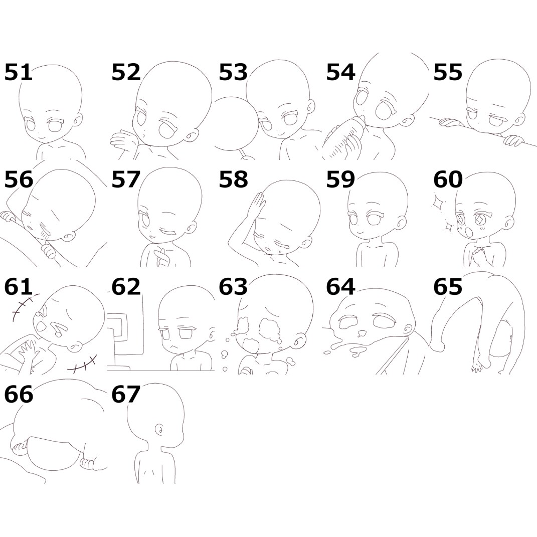 アイコン・スタンプ描きます ６７枚のテンプレートから選べるスタンプイラスト！ イメージ6