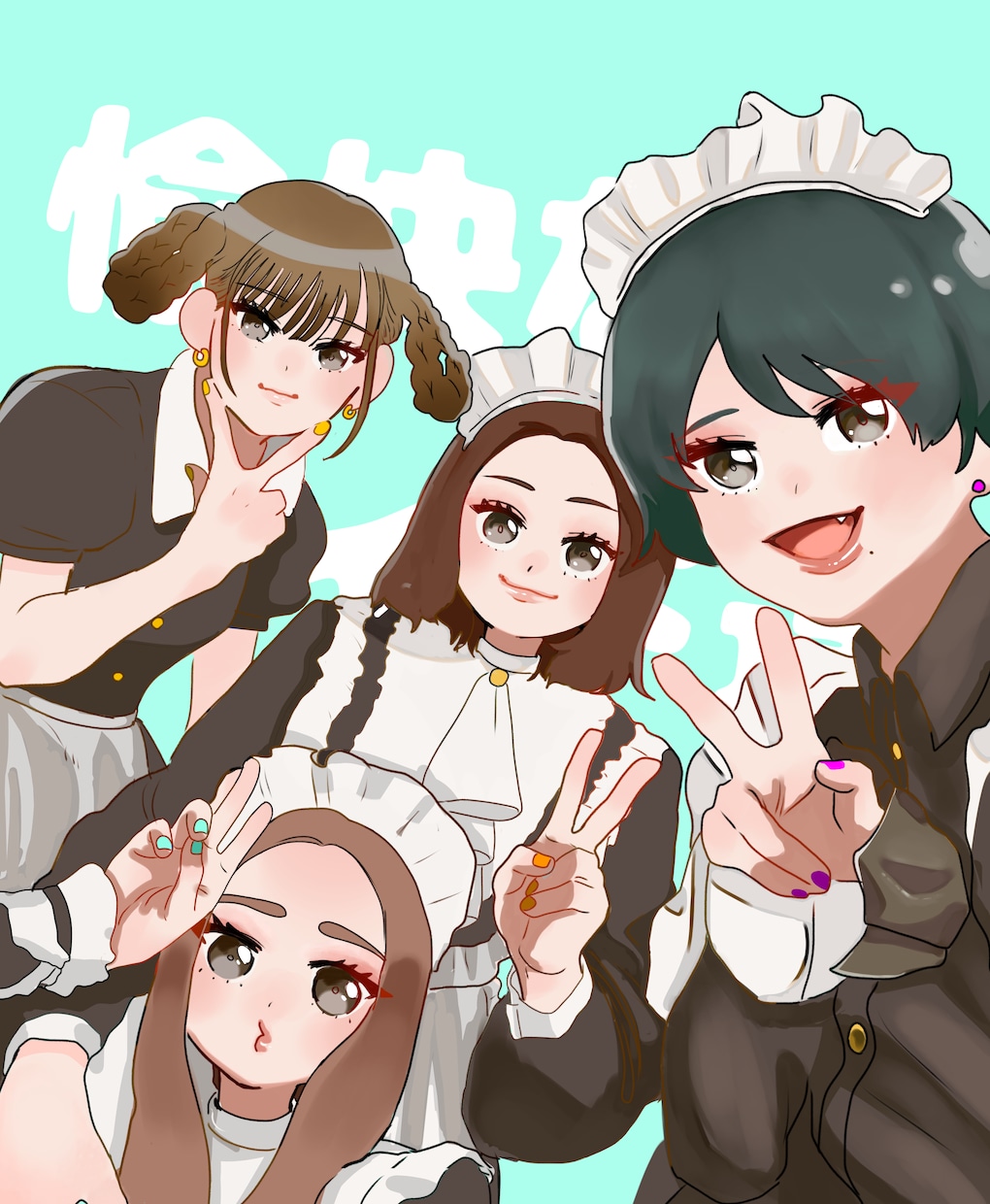 SNSで映える♡ゆるおしゃれアイコン描きます 商用・似顔絵可！思わず目を引く、ゆるおしゃれアイコン作成 イメージ9
