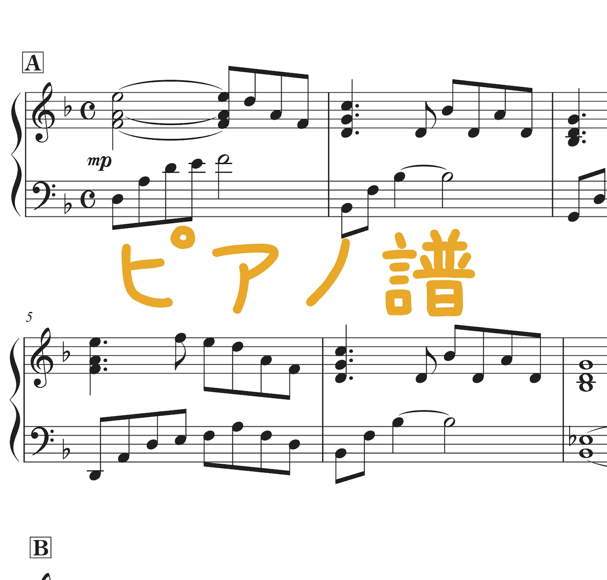 バンド向け耳コピ、採譜承ります キーボード、ピアノの耳コピ。ポップス、ジャズ、など。 イメージ4