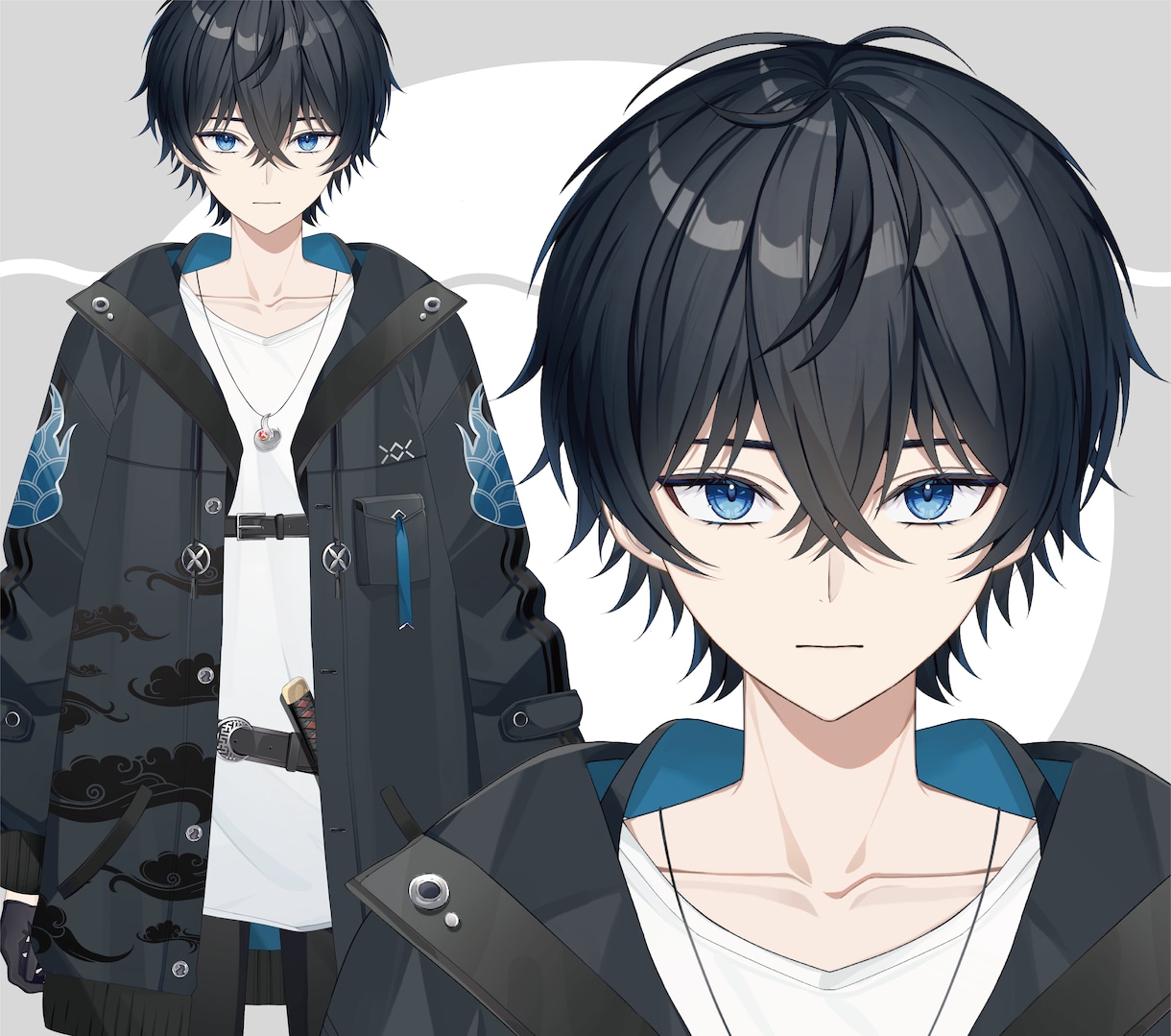 企業VTuber並の男性モデル制作致します ✨️企業レベルの高品質VTuberモデル制作✨️ イメージ4