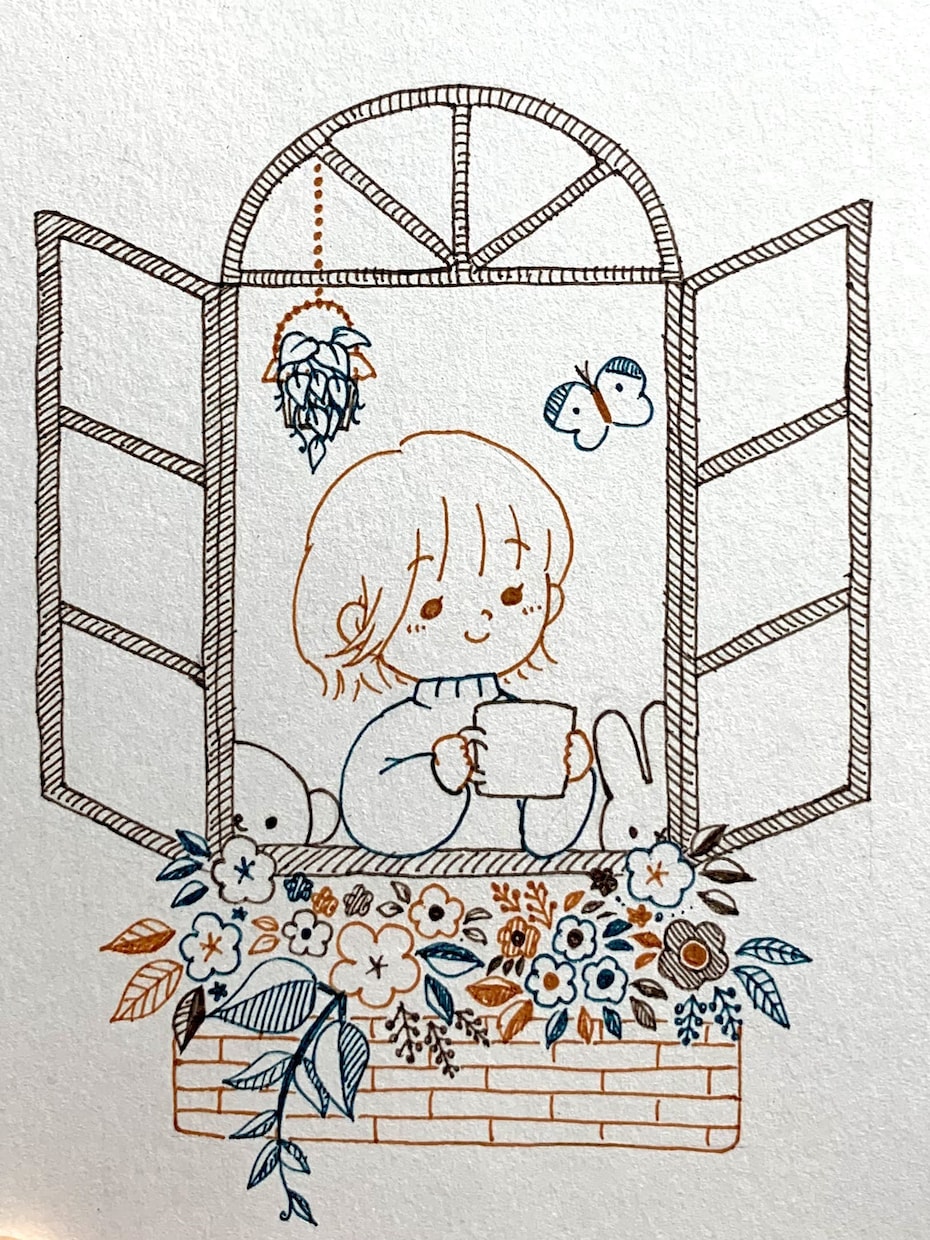 アイコン用イラスト作成します 手描きでほっこり優しい雰囲気♡オリジナルアイコンお任せを！ イメージ2