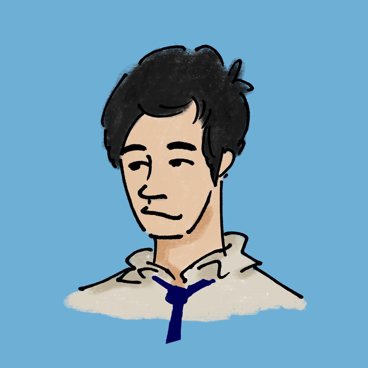 いい感じでデフォルメして似顔絵描きます ゆるい感じの雰囲気になりがちです イメージ6