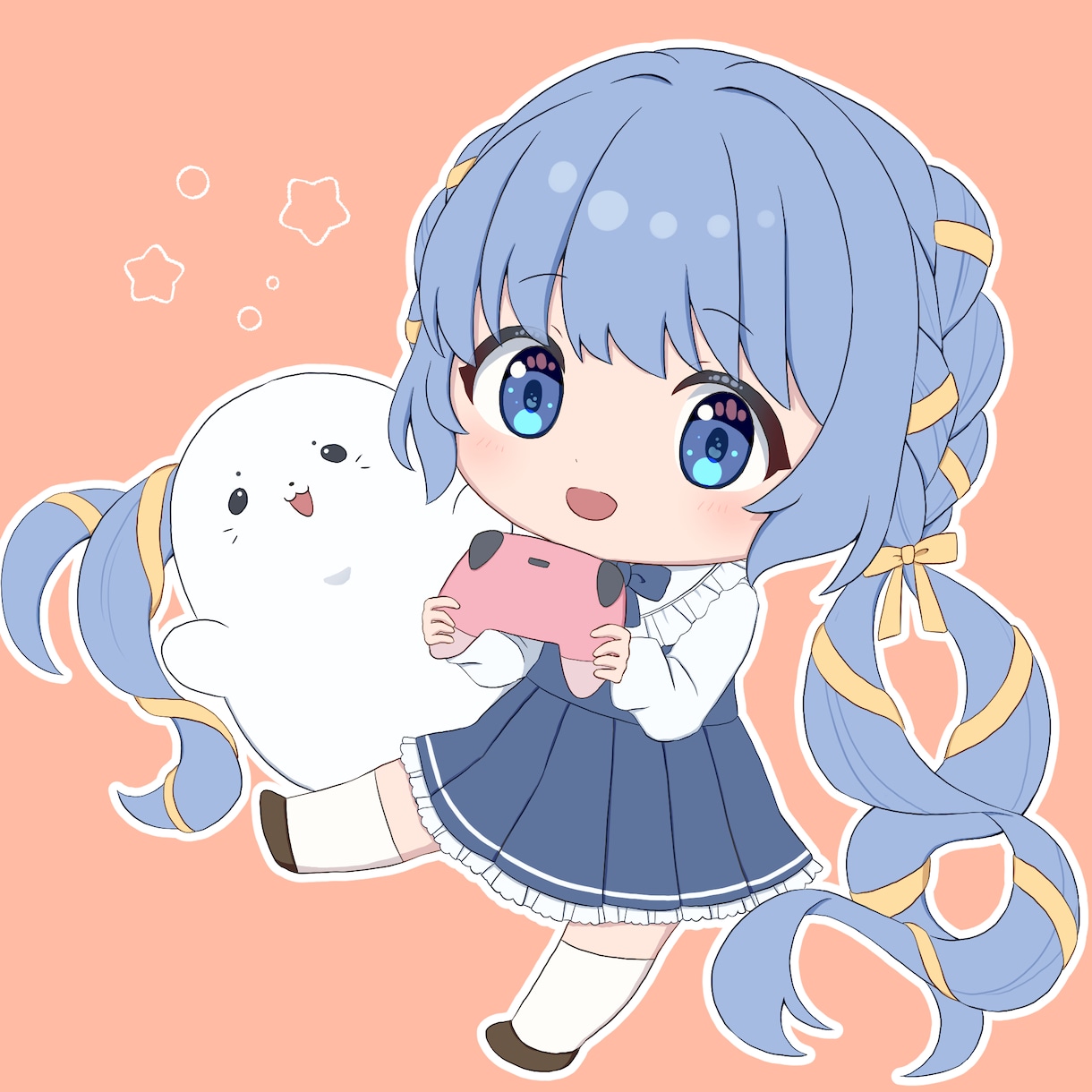 商用利用◎ミニキャラ描きます SNS、配信活動、グッズ、観賞用など幅広い用途にどうぞ イメージ2