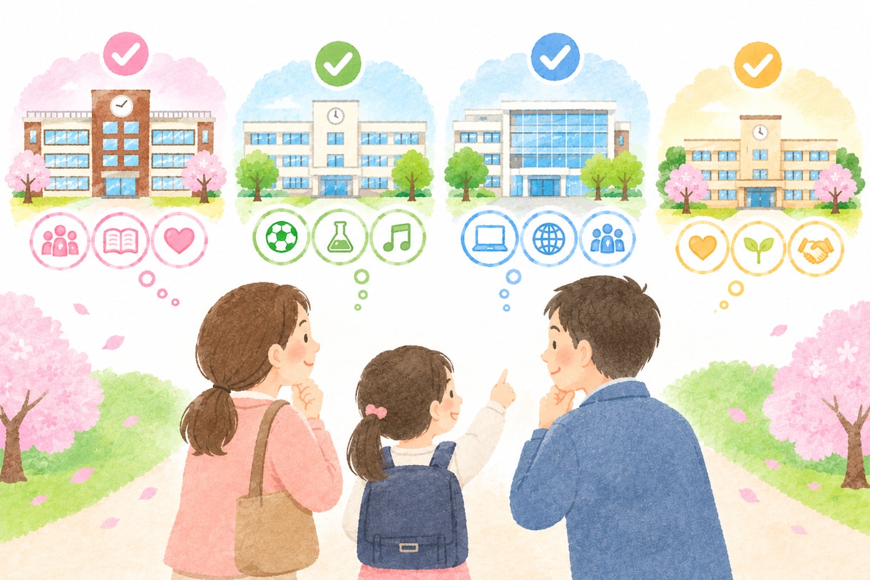 お子様に合う幼稚園・学校・塾を相性占い鑑定します 幼稚園・小学校・中学・高校・大学・習い事など候補を比較 イメージ2