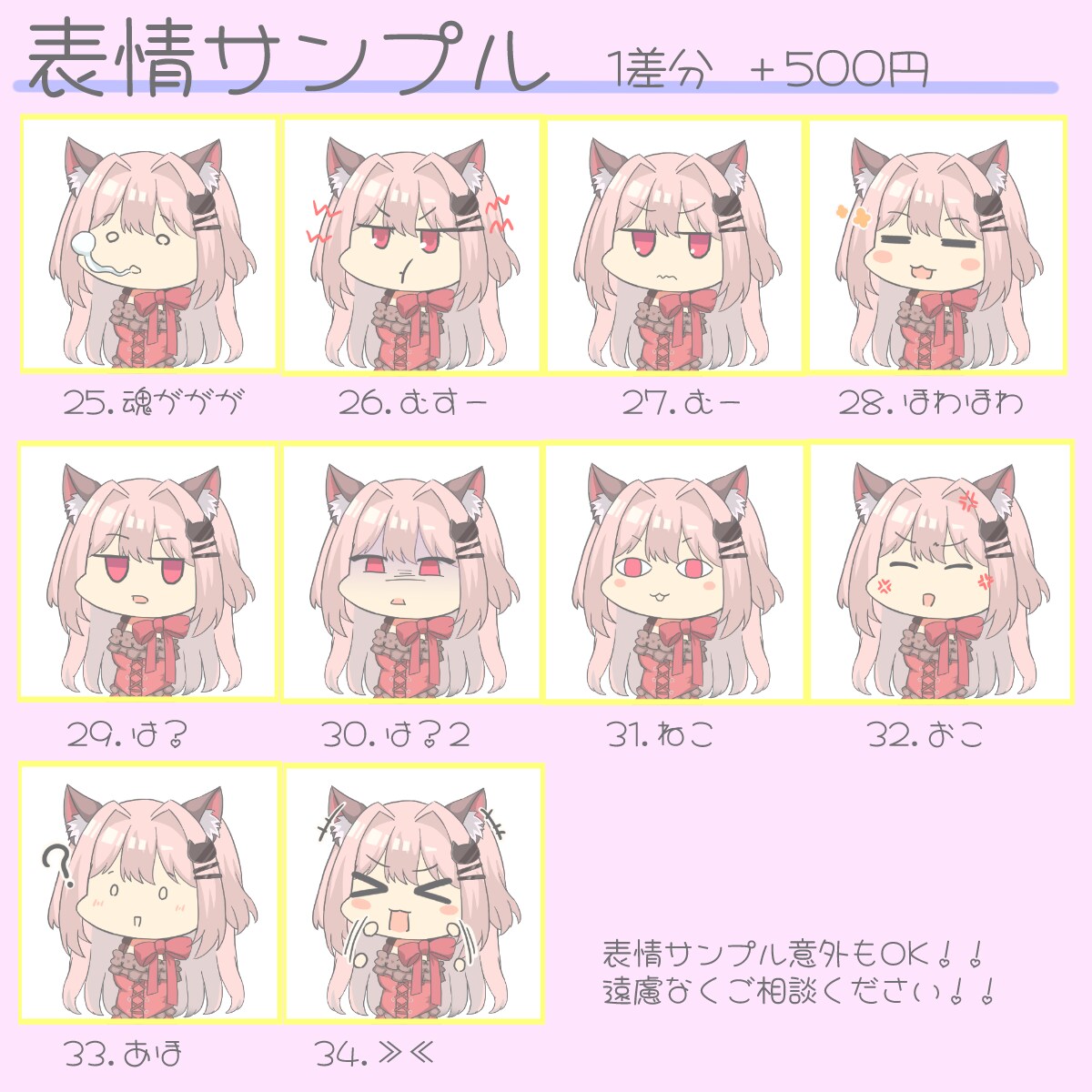 ゆるかわなミニキャラ！作成します スタンプ・グッズのゆるかわ顔で可愛いをプレゼント イメージ8