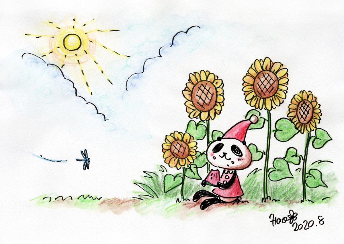 世界に一つのミニサイズの手描きイラスト制作します 水彩色鉛筆の優しいタッチ。インテリアやプレゼントにも。 イメージ6