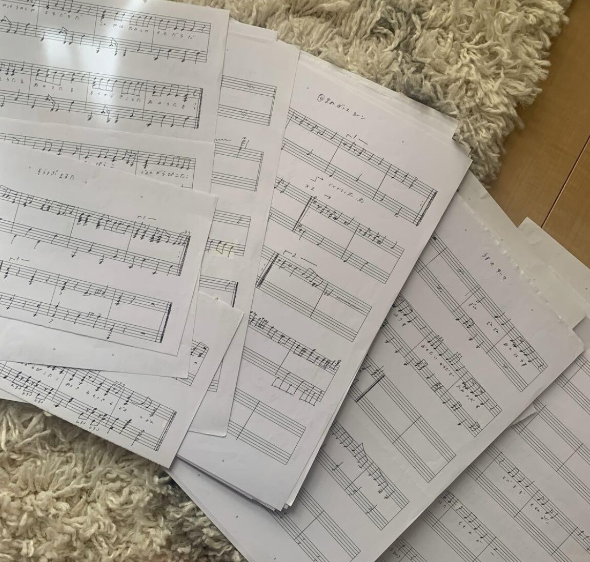 短いフレーズからOK！気軽に頼める耳コピ作成します サビだけ・ワンフレーズだけなど、ちょっとしたご依頼もお気軽に イメージ1