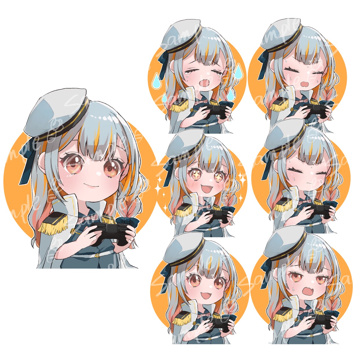 ミニキャラ作成します 動画、アイコンなどに使えるミニキャラを作成いたします。 イメージ3