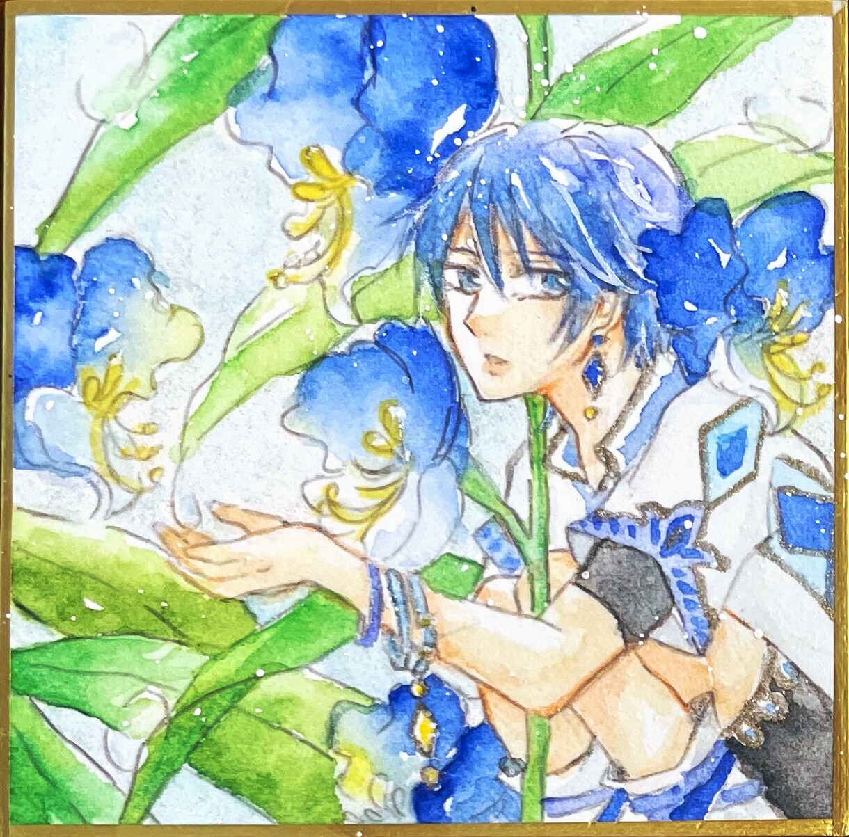 透明水彩で雰囲気のある一枚絵を作成します 書籍の装画、CD ジャケット、配信用サムネ、歌ってみた等 イメージ4