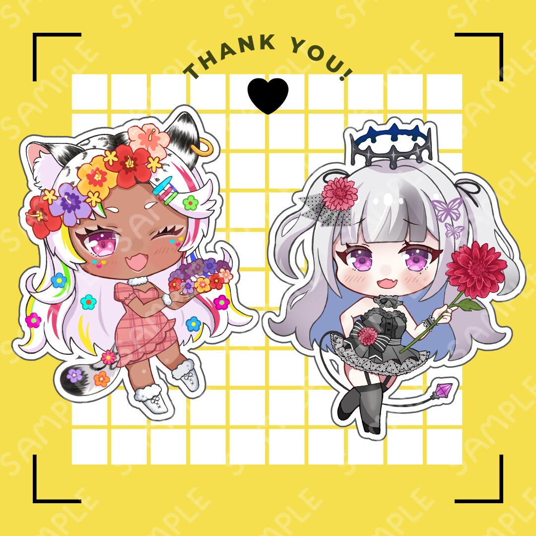 商用利用可！ SDキャラ、ちびキャラお描きます アイコン、グッズ用等のSDキャラ、ちびキャラをお描きします イメージ8