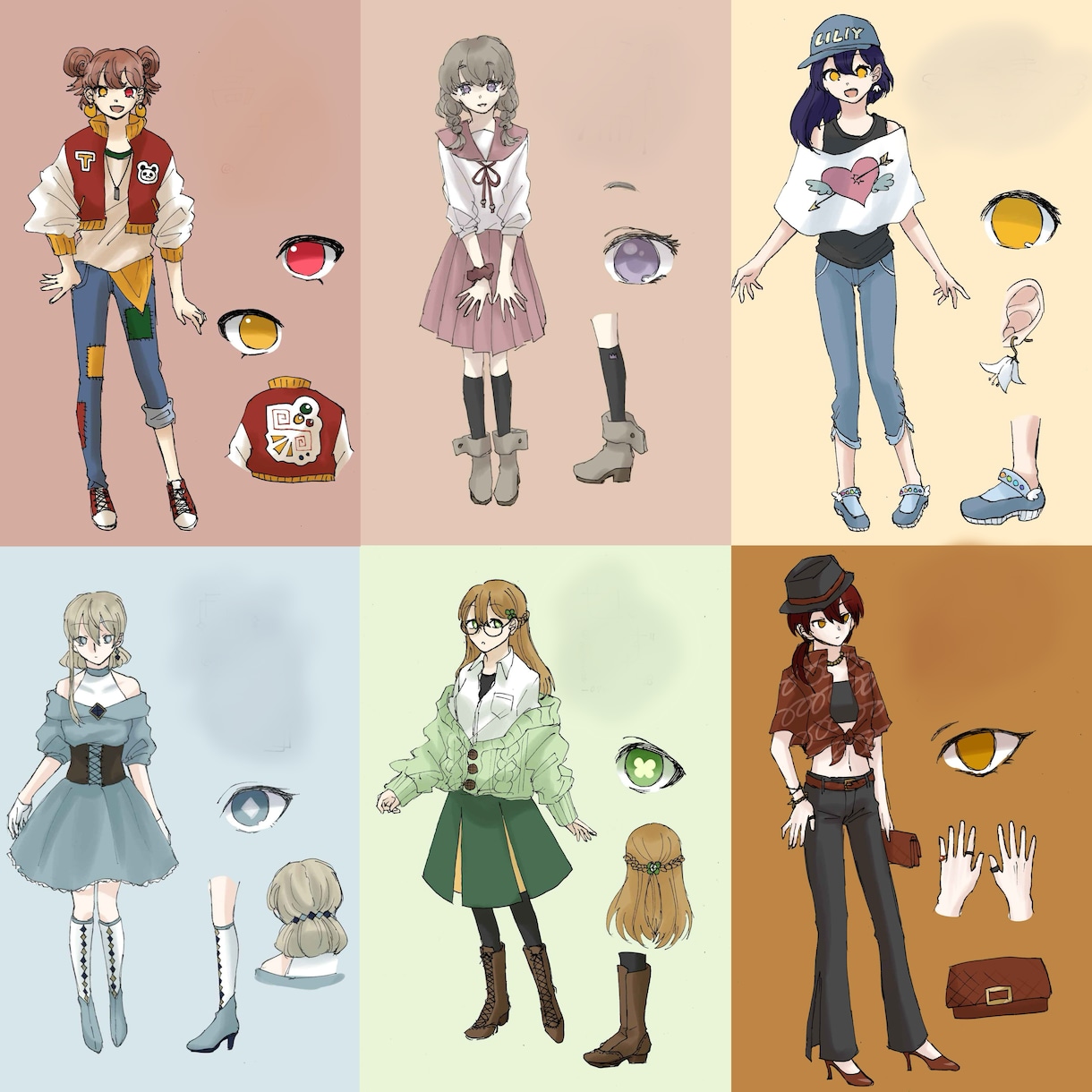 あなただけのかわいいキャラクターをデザインします 要望に合わせキャラクターをデザインします！ イメージ1