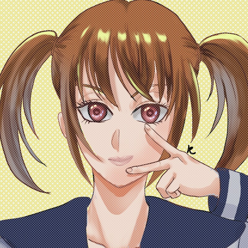 SNS等で使用するアイコンを作成します 比較的大人っぽい絵柄のアニメアイコンが手に入ります イメージ3