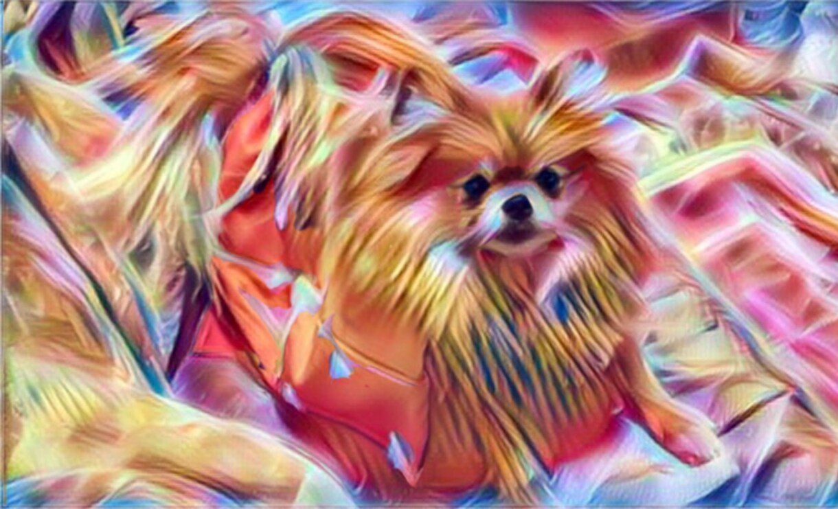 ペットで絵画風にします 額に入れて飾ると雰囲気が出ます イメージ7