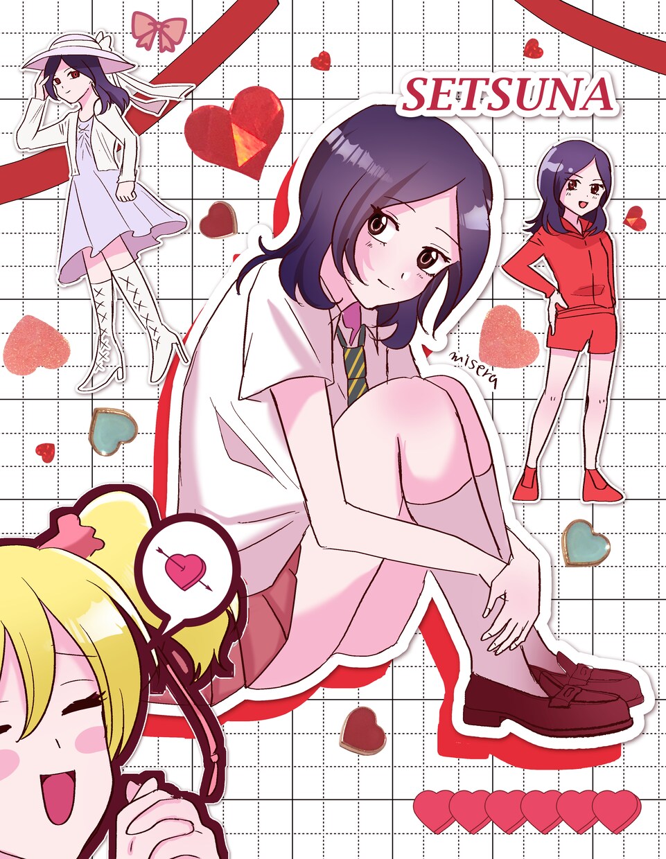 アイコンやご希望に沿ったイラストを描きます とびっきりカワイイキラキラの女の子描きます！ イメージ6