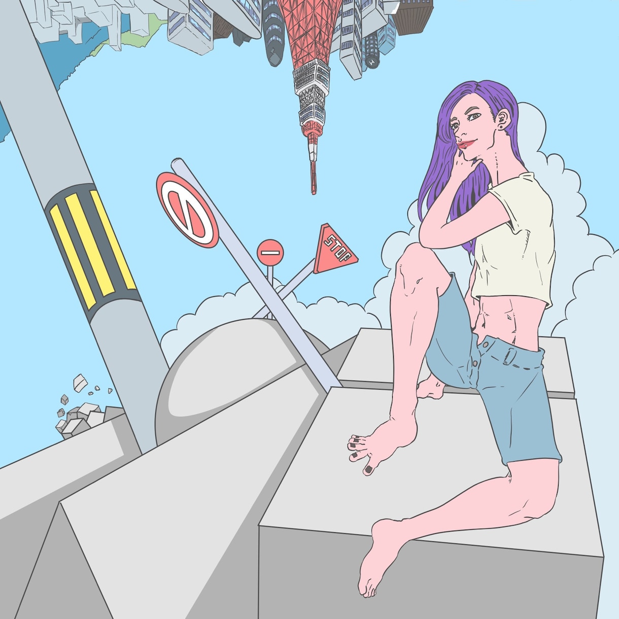 人の目を惹く！【シンプル×鮮やか】イラスト描きます シンプルながらも目を惹く！あなたのための特別な１枚を！ イメージ1