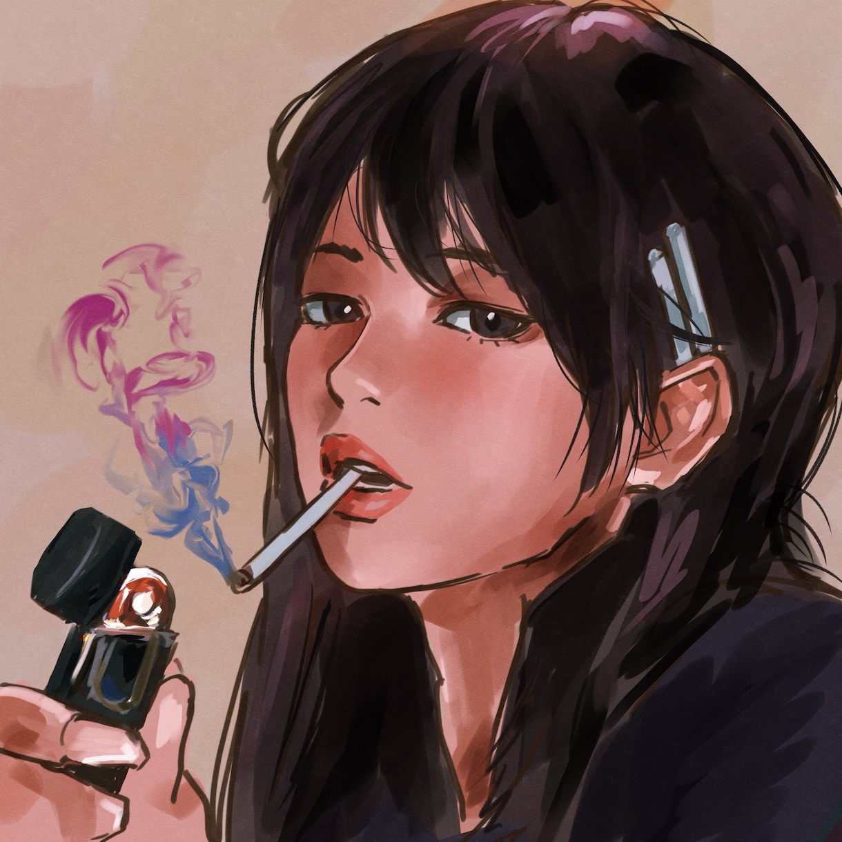 エモい似顔絵をお描きします LINEやSNS等のオシャレなアイコンや贈り物にどうぞ！ イメージ9