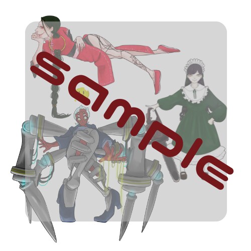 あなただけのキャラクター描きます 立ち絵・アイコン・オリジナルグッズに！ イメージ2