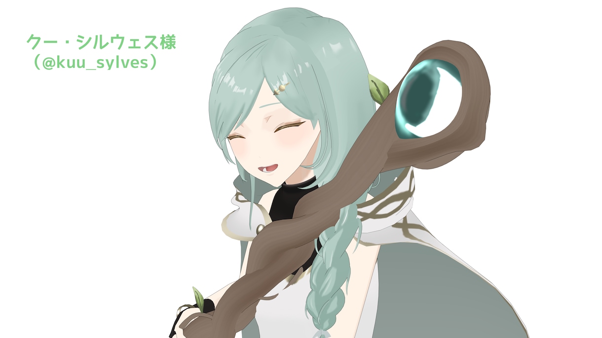 VTuberさん向け3Dモデル作成します フォロー付きで安心！3D活動者が使いやすく制作します イメージ2
